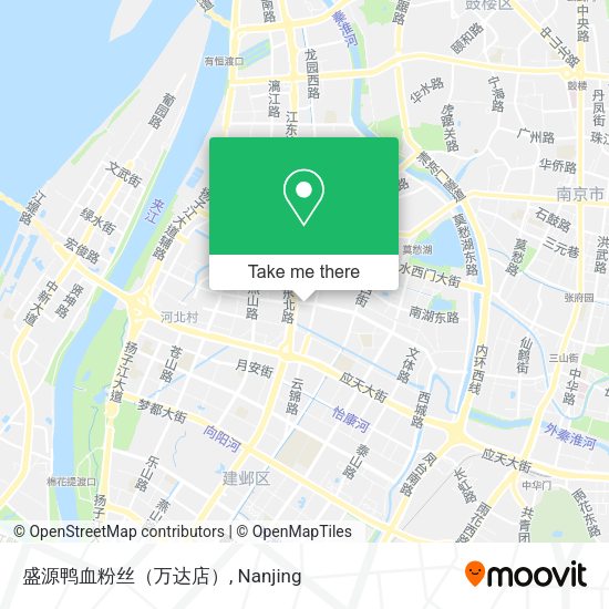 盛源鸭血粉丝（万达店） map