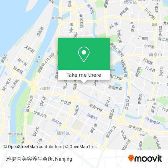 雅姿舍美容养生会所 map