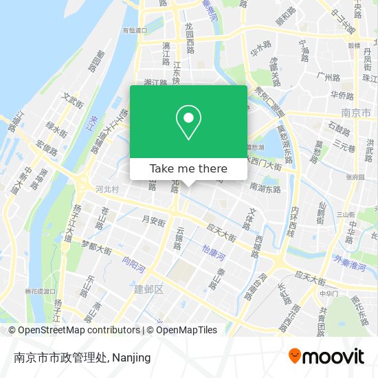 南京市市政管理处 map