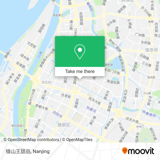 猫山王甜品 map