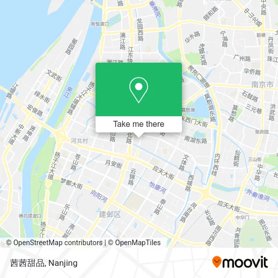 茜茜甜品 map
