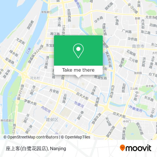 座上客(白鹭花园店) map