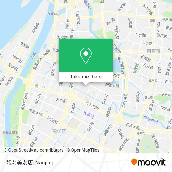 靓岛美发店 map