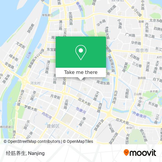 经筋养生 map