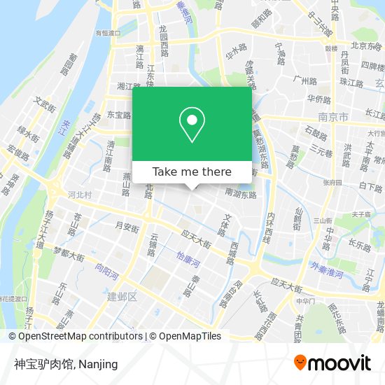 神宝驴肉馆 map