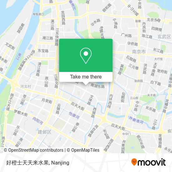 好橙士天天来水果 map