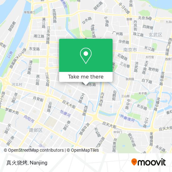 真火烧烤 map