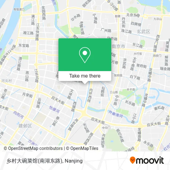 乡村大碗菜馆(南湖东路) map
