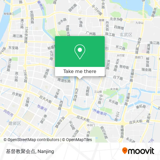 基督教聚会点 map
