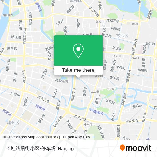 长虹路后街小区-停车场 map