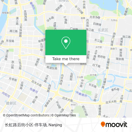 长虹路后街小区-停车场 map
