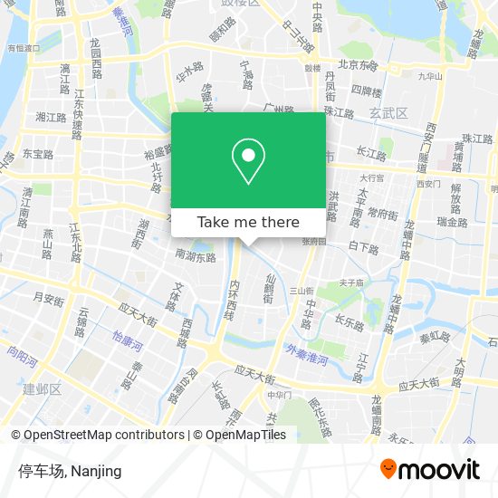 停车场 map