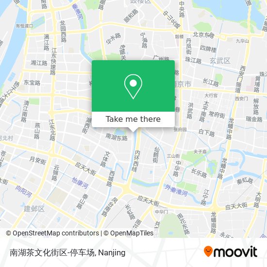 南湖茶文化街区-停车场 map