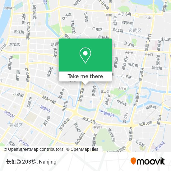 长虹路203栋 map