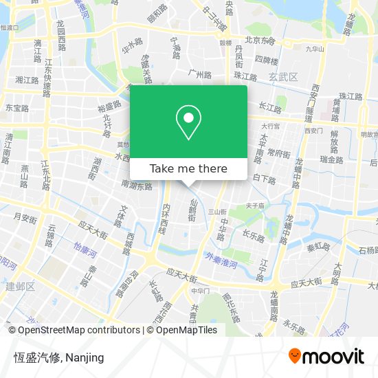 恆盛汽修 map