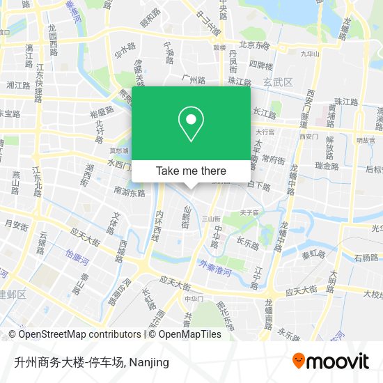 升州商务大楼-停车场 map