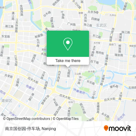 南京国创园-停车场 map