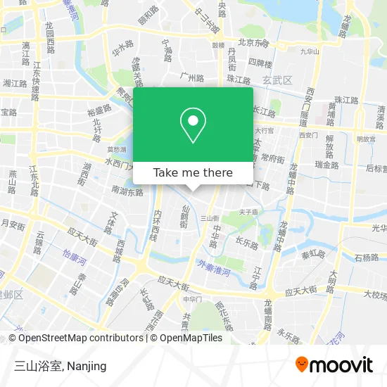 三山浴室 map