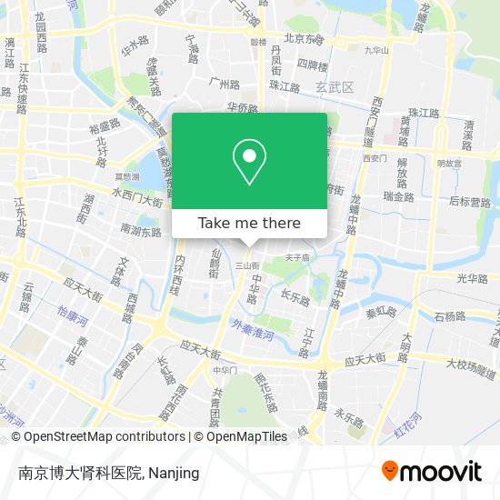 南京博大肾科医院 map