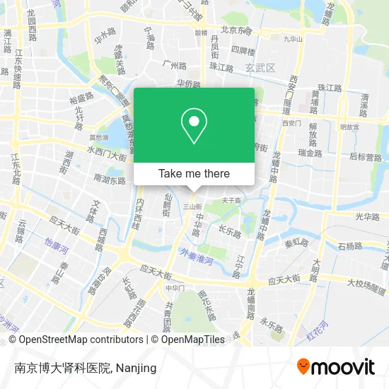 南京博大肾科医院 map