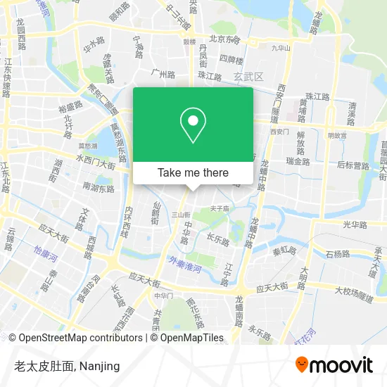 老太皮肚面 map