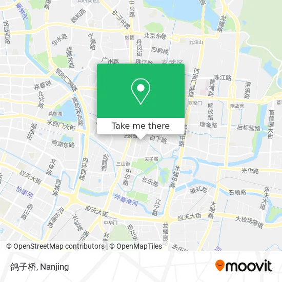 鸽子桥 map