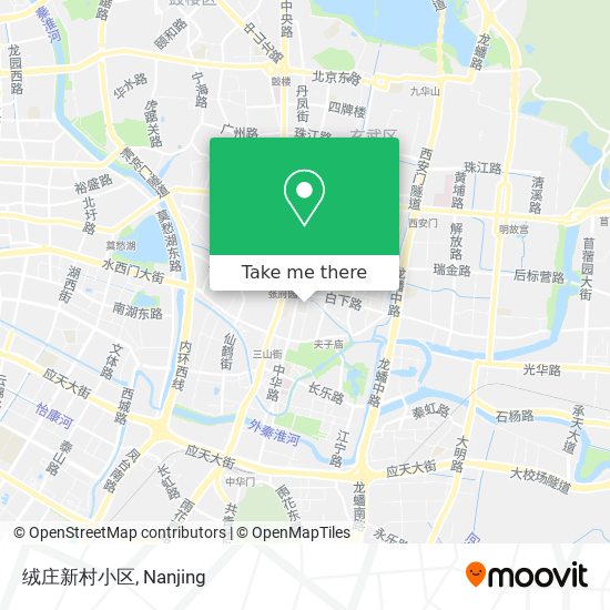 绒庄新村小区 map