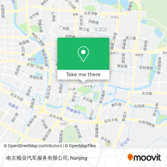 南京顺业汽车服务有限公司 map
