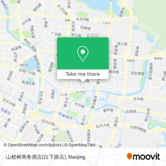 山楂树商务酒店(白下路店) map