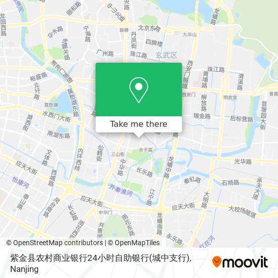 紫金县农村商业银行24小时自助银行(城中支行) map