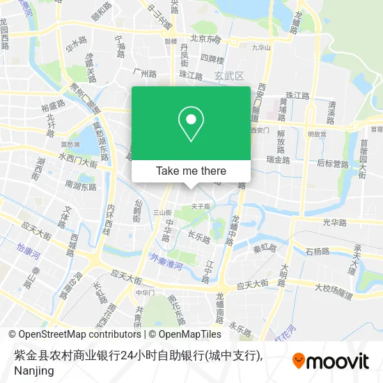 紫金县农村商业银行24小时自助银行(城中支行) map