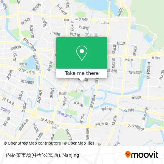 内桥菜市场(中华公寓西) map