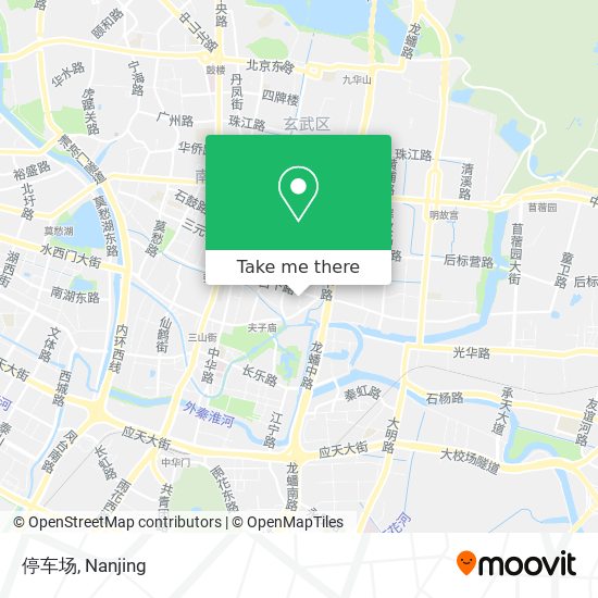 停车场 map