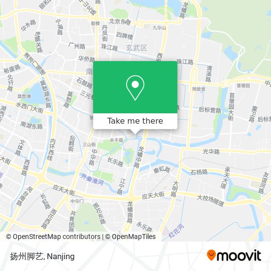 扬州脚艺 map