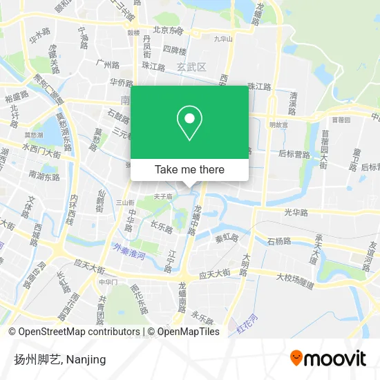 扬州脚艺 map
