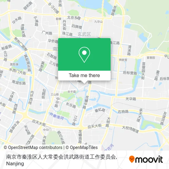 南京市秦淮区人大常委会洪武路街道工作委员会 map