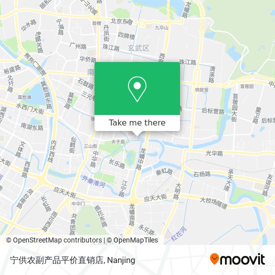 宁供农副产品平价直销店 map