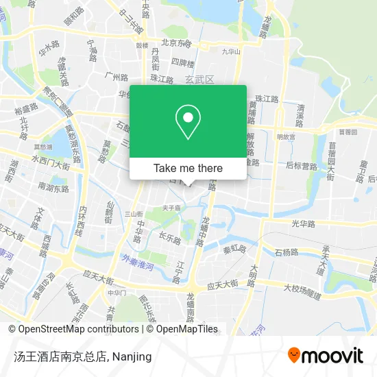 汤王酒店南京总店 map