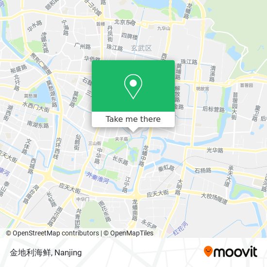 金地利海鲜 map