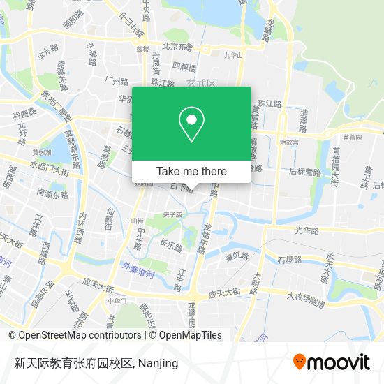 新天际教育张府园校区 map