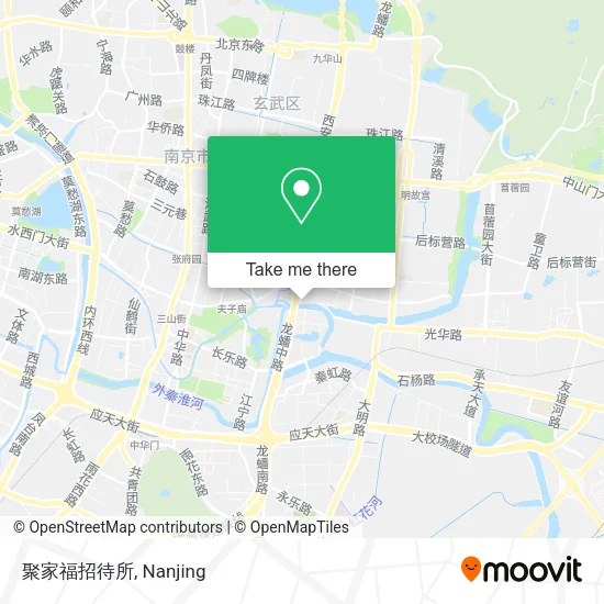 聚家福招待所 map