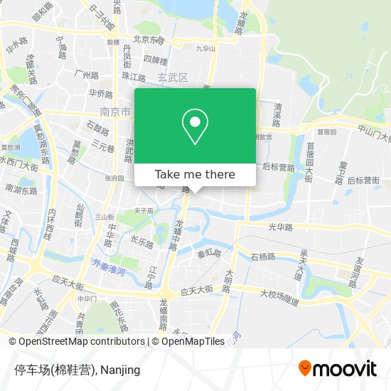 停车场(棉鞋营) map