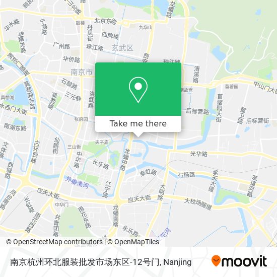 南京杭州环北服装批发市场东区-12号门 map