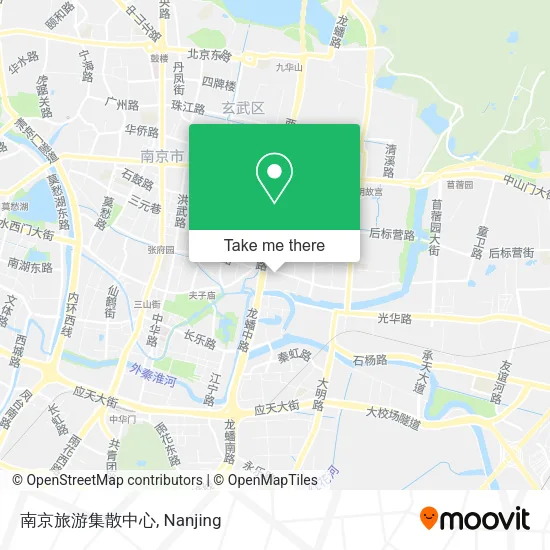 南京旅游集散中心 map