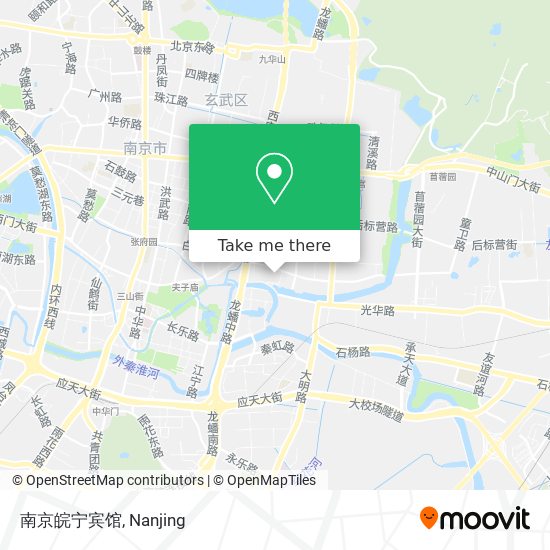 南京皖宁宾馆 map