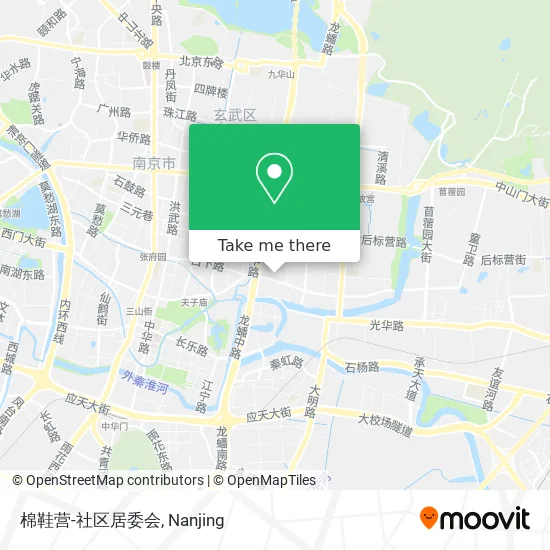 棉鞋营-社区居委会 map