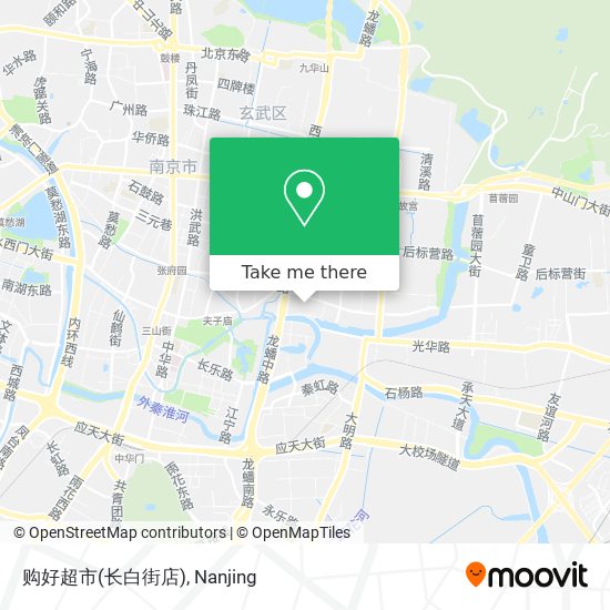 购好超市(长白街店) map
