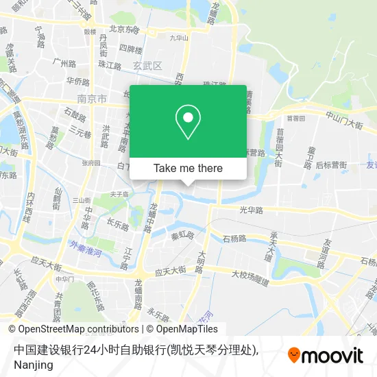 中国建设银行24小时自助银行(凯悦天琴分理处) map