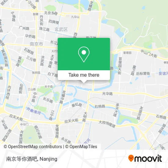南京等你酒吧 map