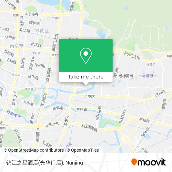 锦江之星酒店(光华门店) map